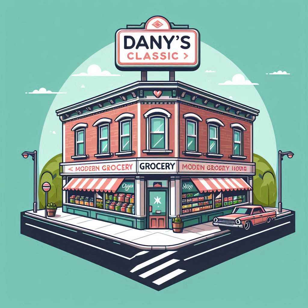 Dany's Classic Corner Grocery Logo